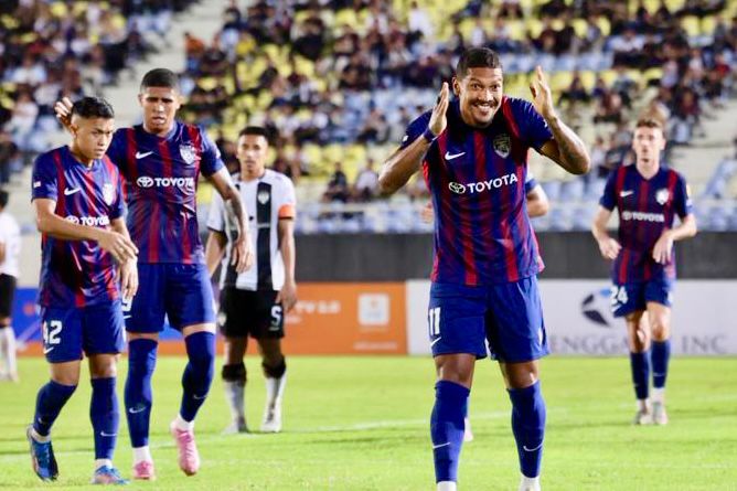 JDT kukuh cengkaman belasah TFC 5-0