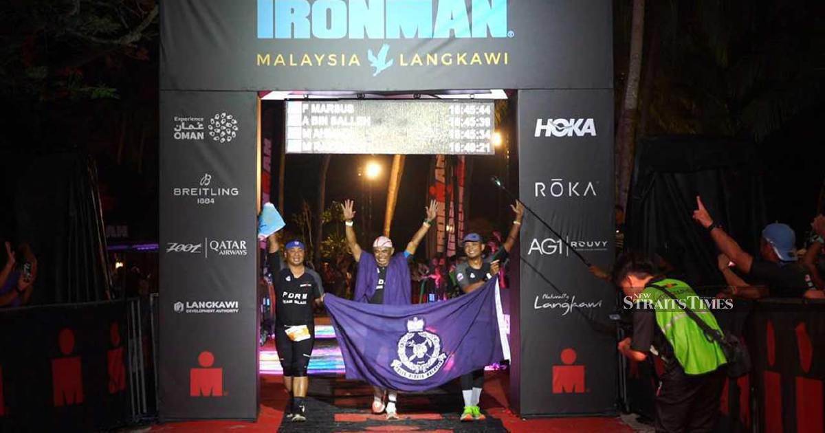 KL police chief completes gruelling Ironman Malaysia race