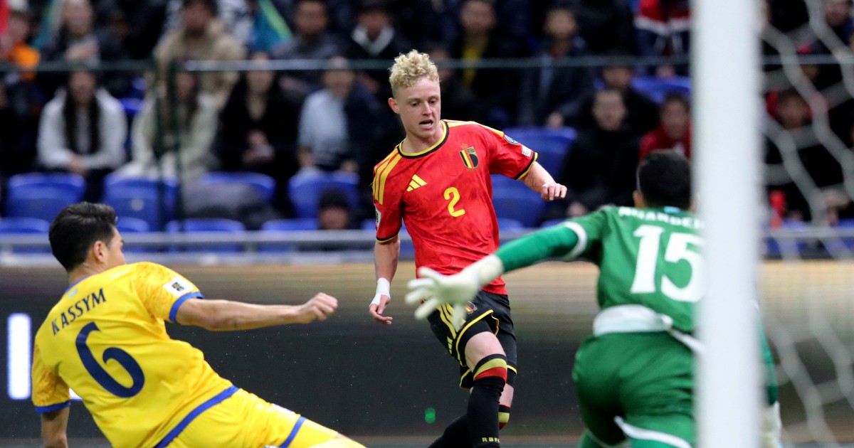 Kazakh keeper Anarbekov makes Belgium wait for World Cup qualification