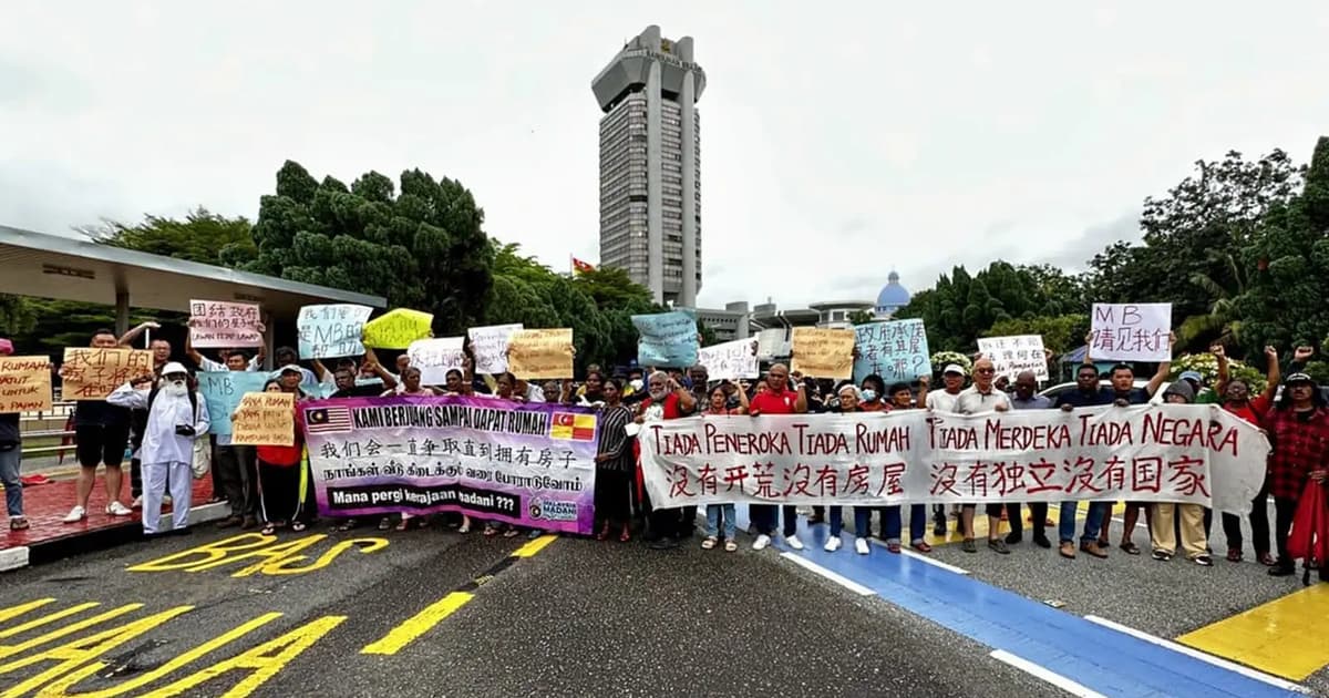Kg Jalan Papan folk seek compensation for forcibly demolished homes