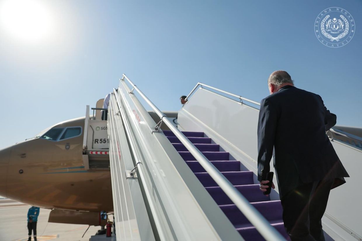 King concludes historic Saudi trip, departs for Bahrain