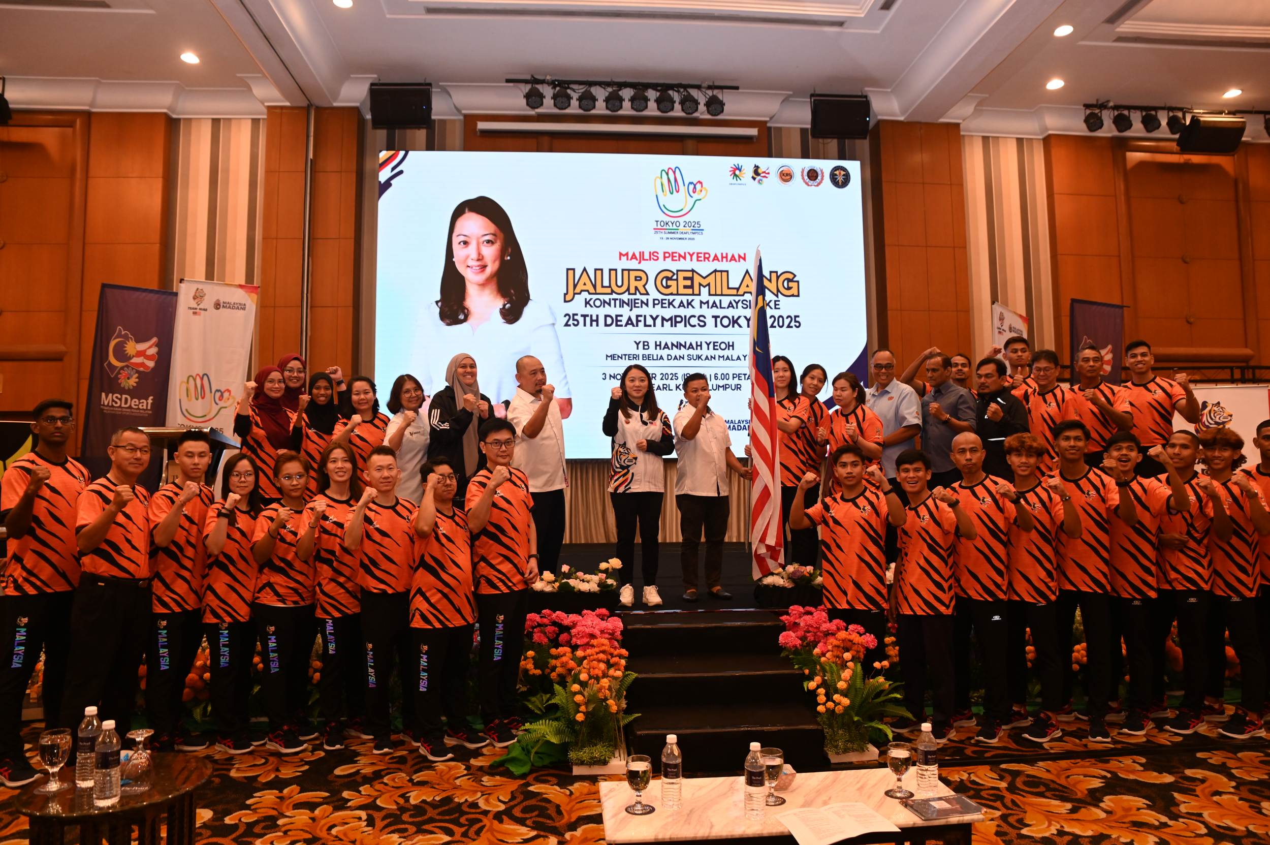 Kontinjen negara tidak gentar cuaca sejuk