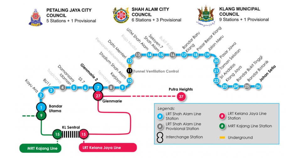 LRT 3 Akan Mula Beroperasi Pada 31 Disember – Menyambungkan Bandar Utama dengan Klang
