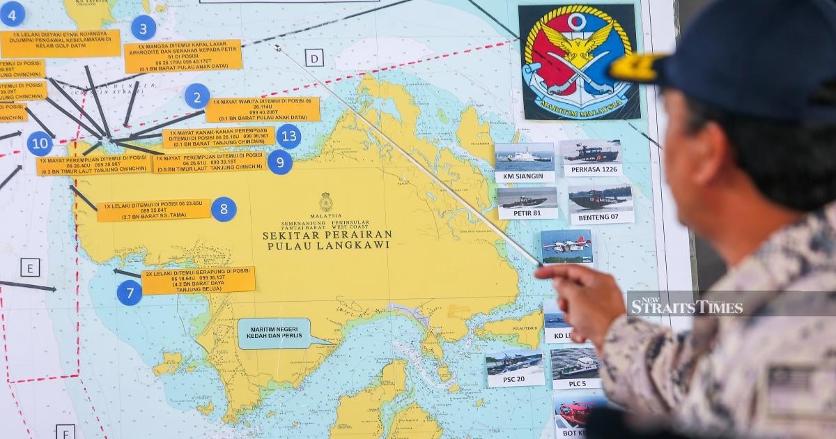 Langkawi migrant boat capsize: 21 bodies recovered so far; search expanded again