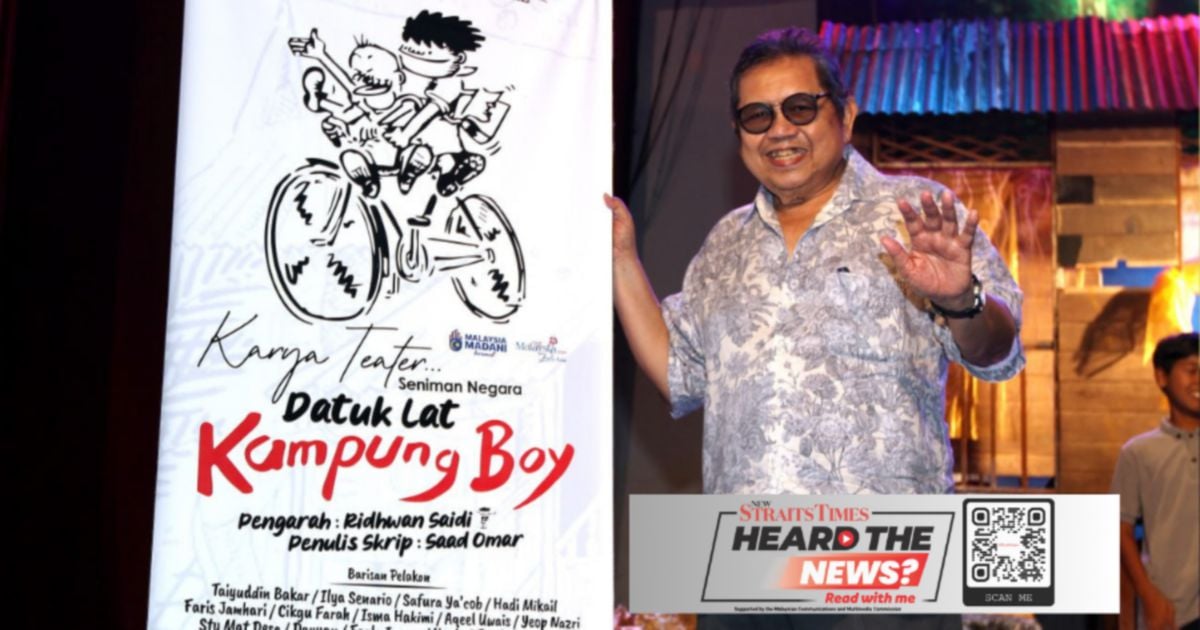 Lat backs creative freedom for 'Kampung Boy' adaptation