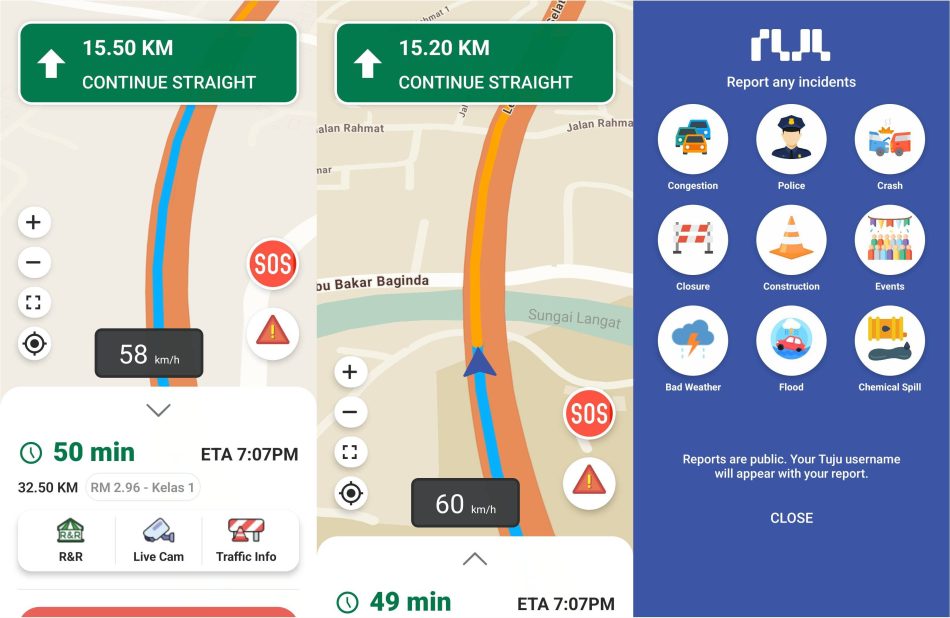 Lembaga Lebuhraya Malaysia Perkenal Aplikasi Navigasi Alternatif Waze, Tuju