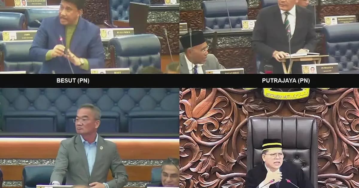 MPs trade barbs in Dewan over Adlan Berhan, Penang undersea tunnel