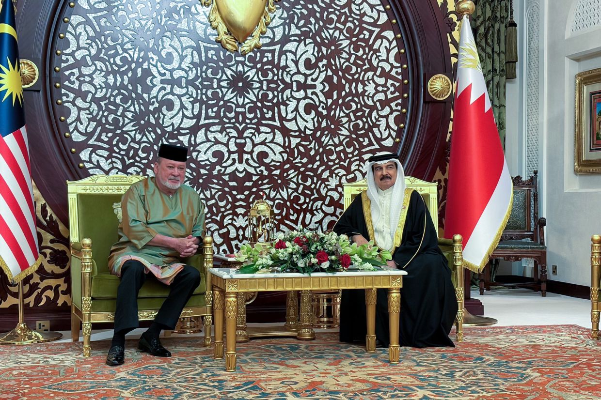 Malaysia-Bahrain bilateral relations have potential for greater cooperation, says Sultan Ibrahim