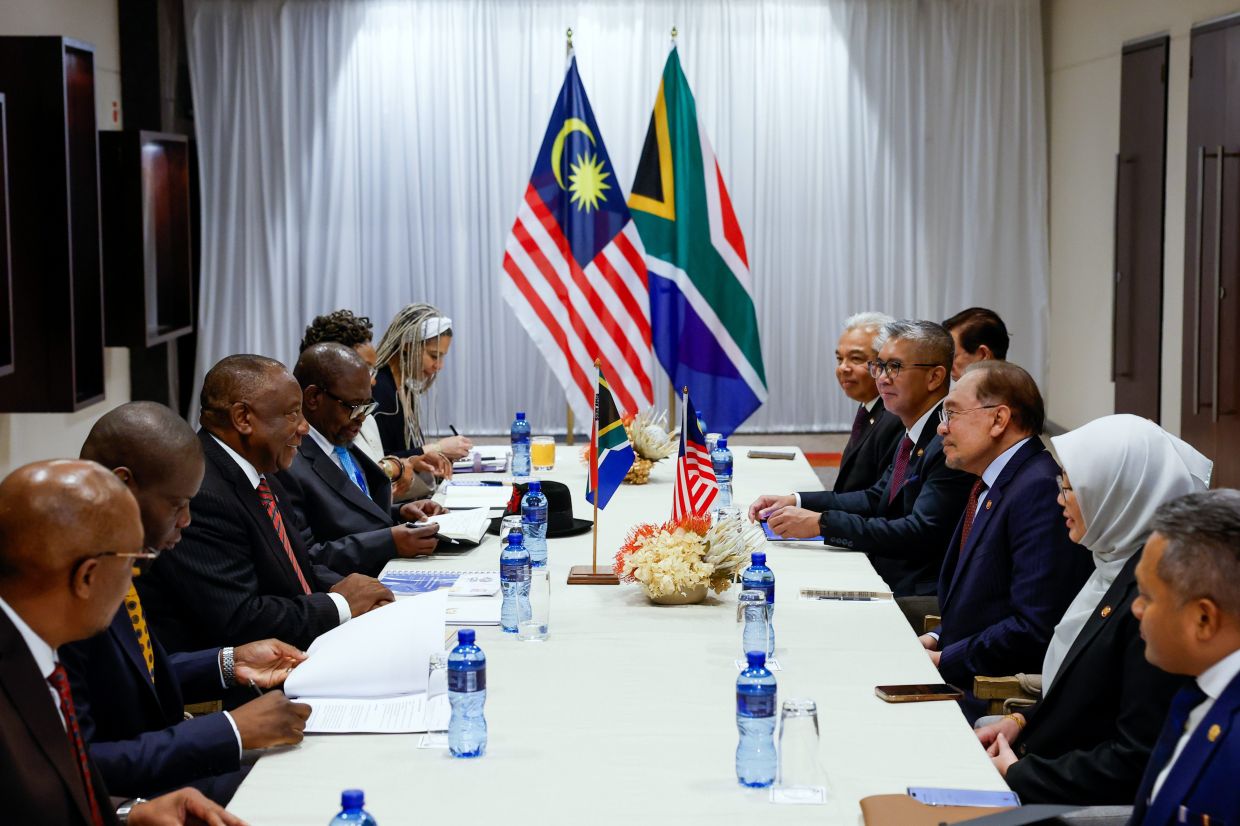 Malaysia seeks South Africa's support for candidacy in several international bodies