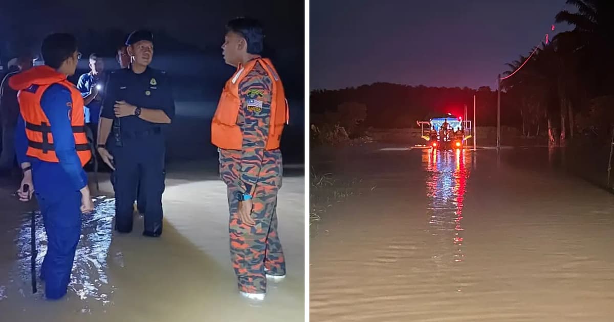 Man feared drowned after car trapped in flood at Sepang
