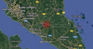 Minor earthquake felt in Segamat, Johor