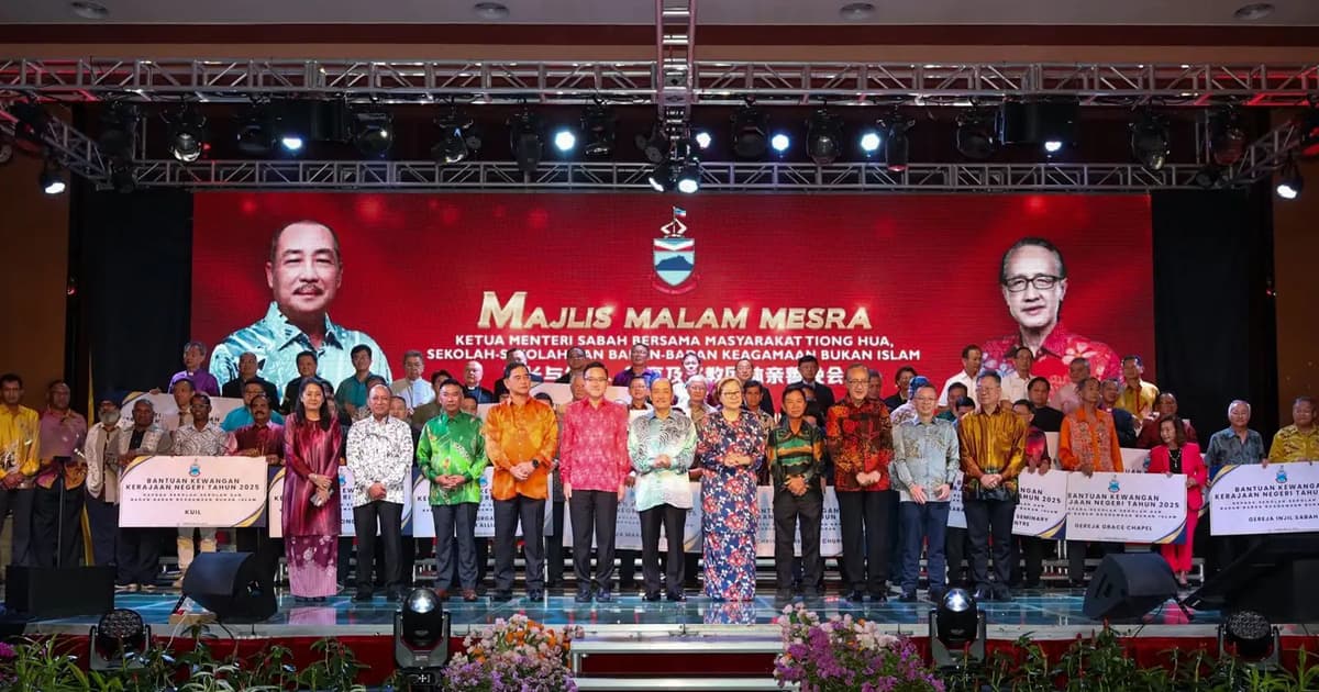 More funds for non-Muslim faiths in Sabah under GRS, says PBS man