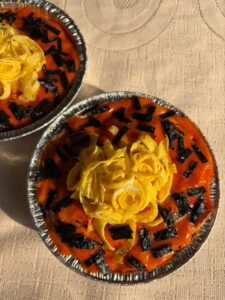 Nasi mentai sentuhan Malaysia