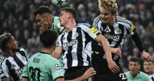 Newcastle make it three in a row with win against Athletic Bilbao