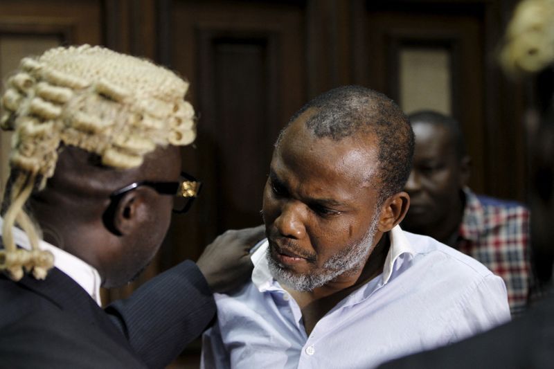 Nigerian court sets November 20 judgment date for southeastern separatist Kanu's case