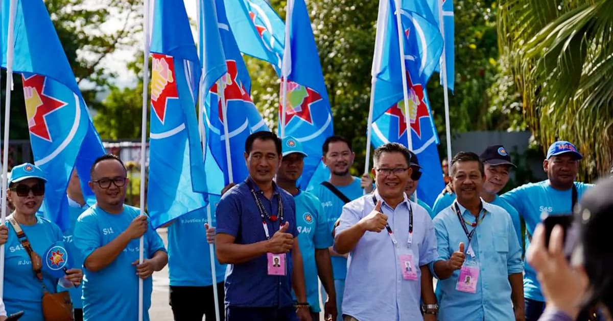 Nomination day at Penampang draws hundreds of supporters
