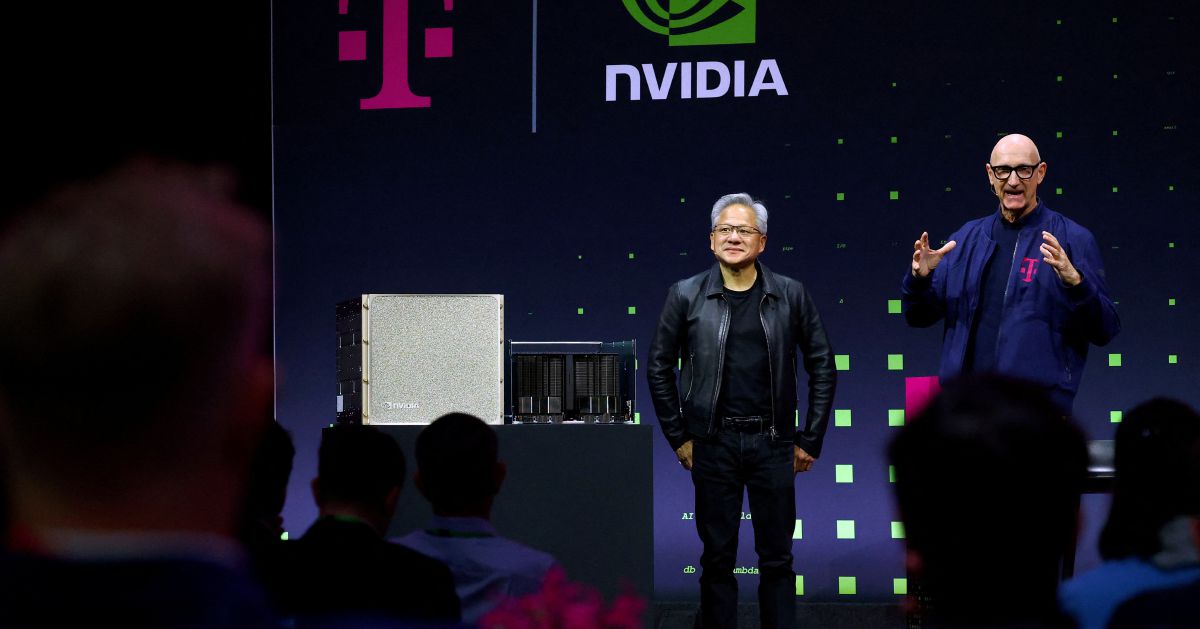 Nvidia, Deutsche Telekom unveil plans for US$1.1bil AI centre