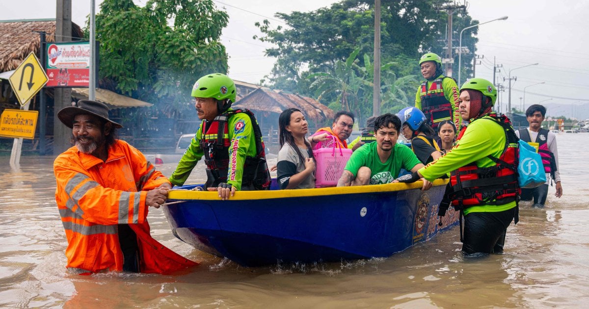 Over 1,200 Malaysians rescued from flood-hit Hat Yai