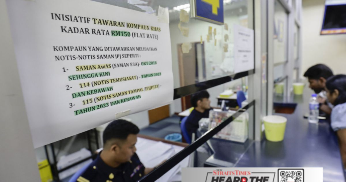 Over 5.5m RTD summonses not settled, says Loke