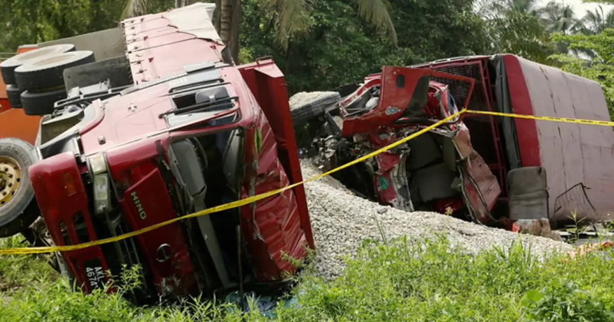 Overloaded gravel lorry cause of fatal FRU crash, says final report