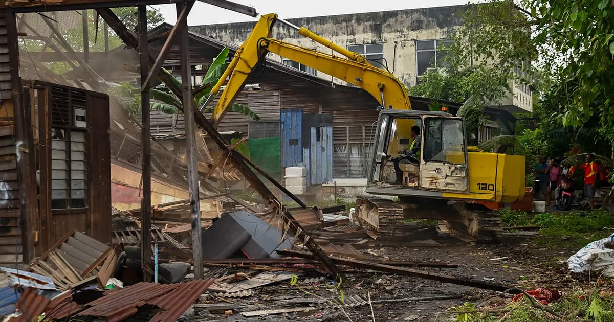 PSM deputy chief, 2 others held for opposing Kg Jalan Papan demolition