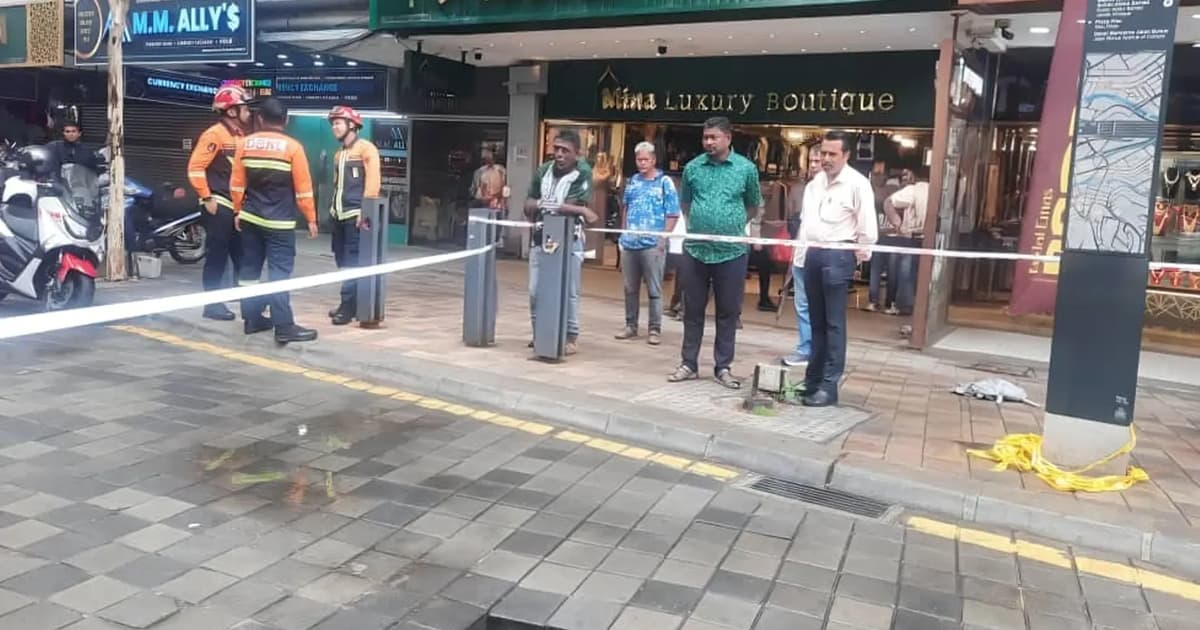 Parts of Jalan Masjid India closed to vehicles after road subsides