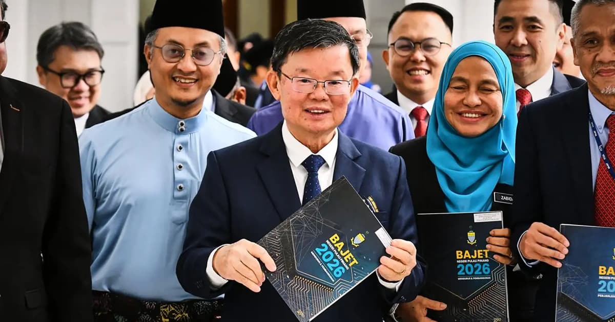 Penang tables ‘historic’ low deficit budget of RM1.088bil for 2026