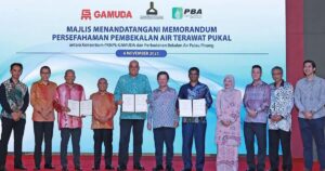 Perak, Penang sign MoU for sale of excess treated water