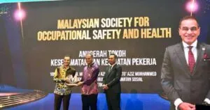 Perkeso CEO Dr Mohammed Azman named MSOSH Worker Safety and Health Icon