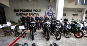 Police hunt robber falsifying stolen motorcycle chassis number