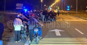 Police seize 61 modified motorcycles in 11-hour Sibu op