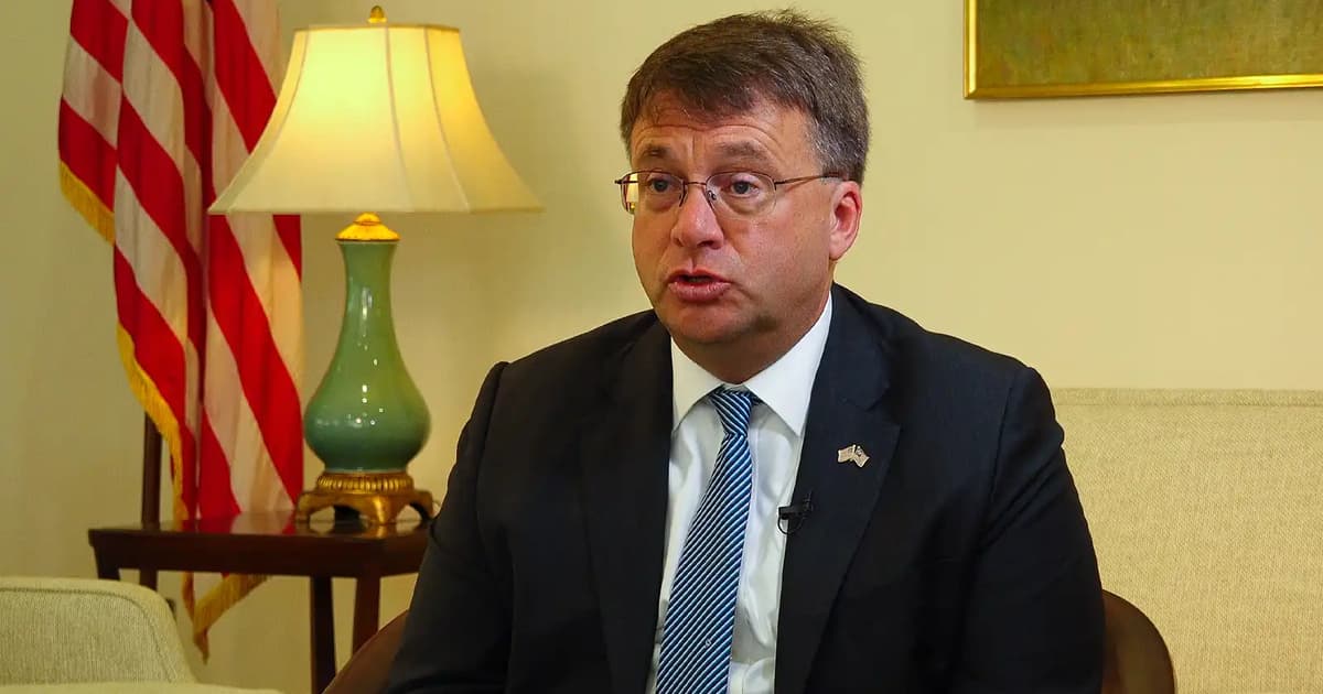 Protest rallies in line with US values on free speech, says envoy