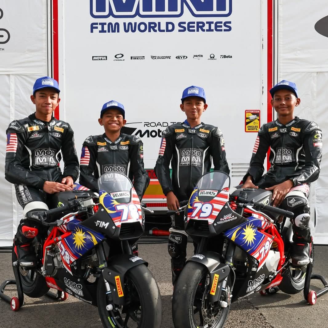 Qabil akhiri Kejohanan Dunia MiniGP di tangga keempat