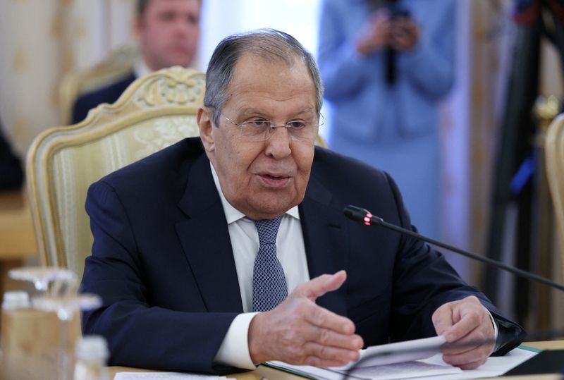 Russia's Lavrov says he is read to meet Rubio, RIA reports