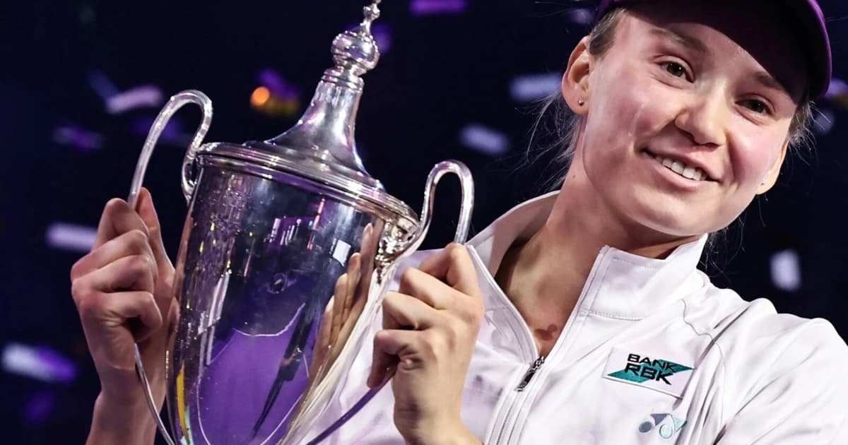 Rybakina outguns world No1 Sabalenka to win WTA Finals