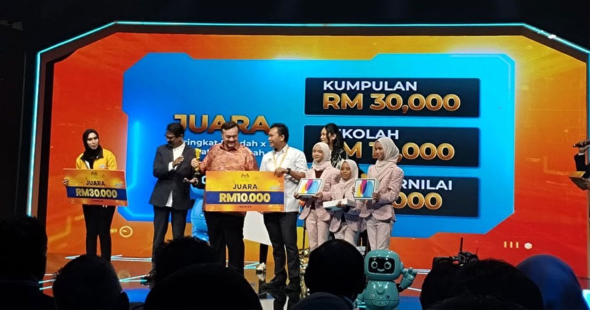 SK Convert Father Barre, SMK Syed Sirajuddin crowned Junior Innovathon champions