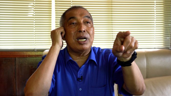 Salleh Keruak, Pandikar Amin antara muka tewas