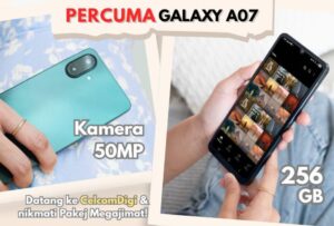 Samsung Galaxy A07 Ditawarkan Percuma Menerusi Pelan CelcomDigi Dengan Jaminan Kemaskini Selama 6 Tahun