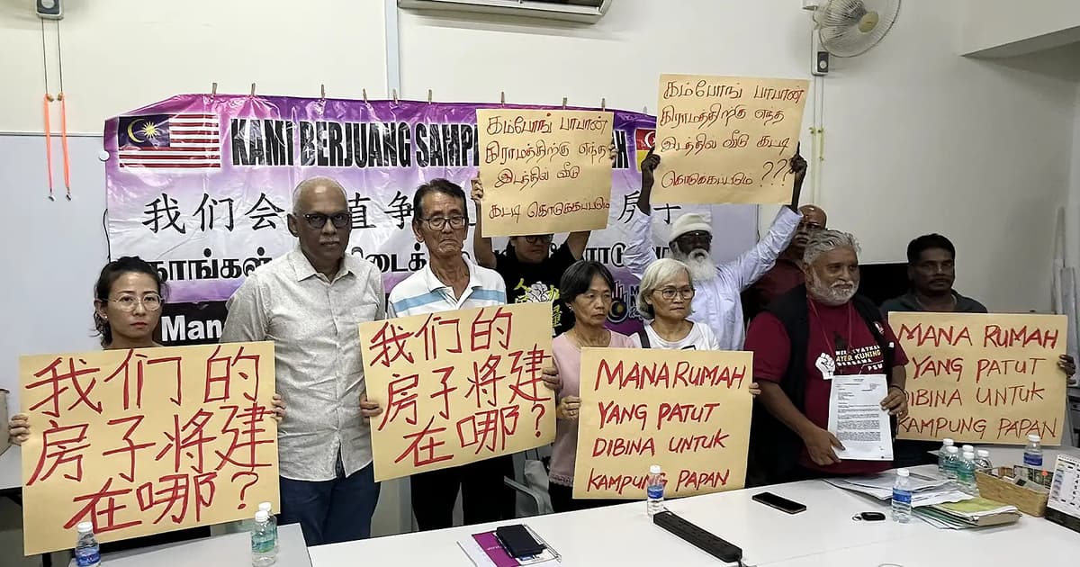 Santiago, PSM want S’gor govt to halt demolition of houses in Kg Jalan Papan