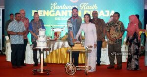 Selangor's royal newlyweds feted by 12,000 at Shah Alam celebration