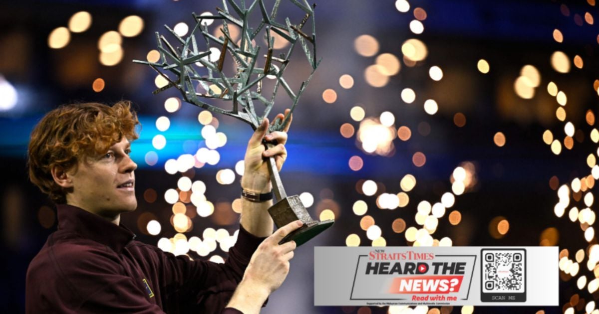 Sinner returns to world No. 1 with Paris Masters win