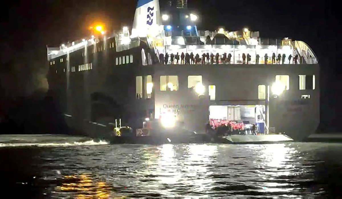 South Korea arrests crew members for negligence after ferry runs aground