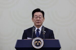 South Korea's Lee hopes to keep cooperating with Indonesia in military security