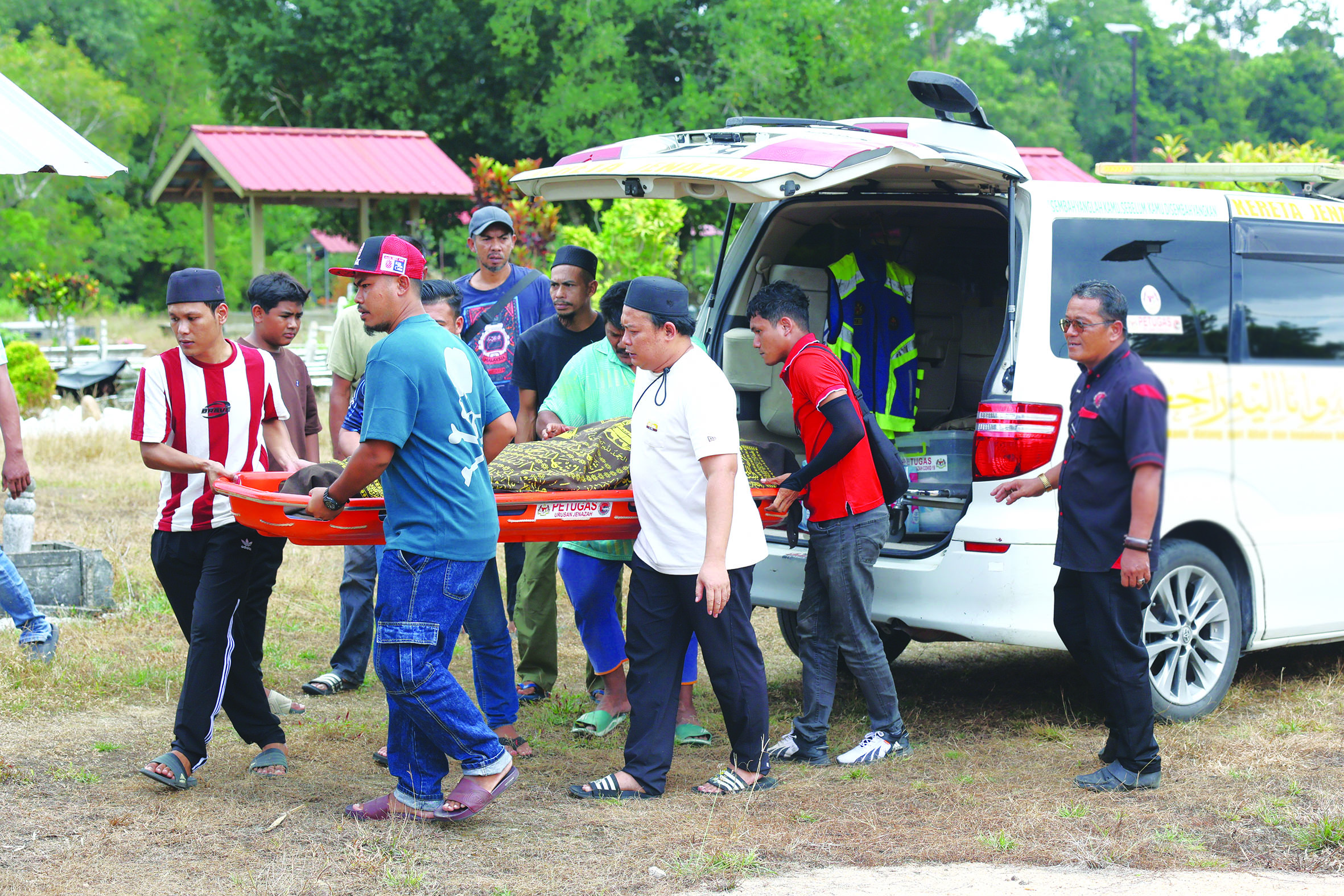 Suami maut ditembak 18 das depan isteri sarat mengandung