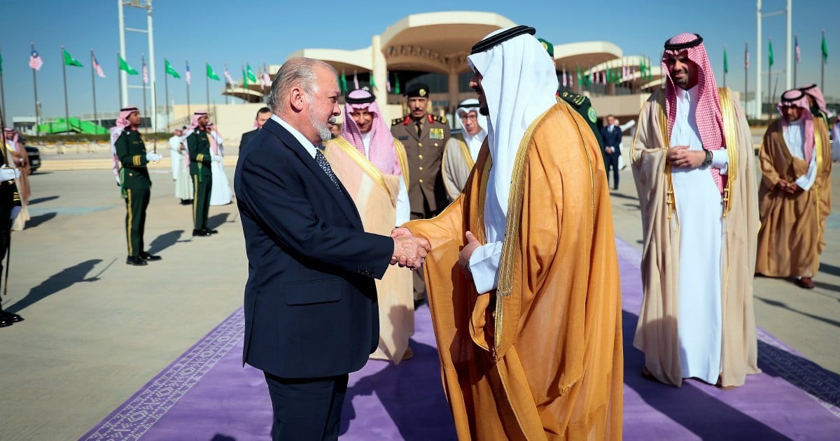 Sultan Ibrahim arrives in Bahrain for three-day state visit