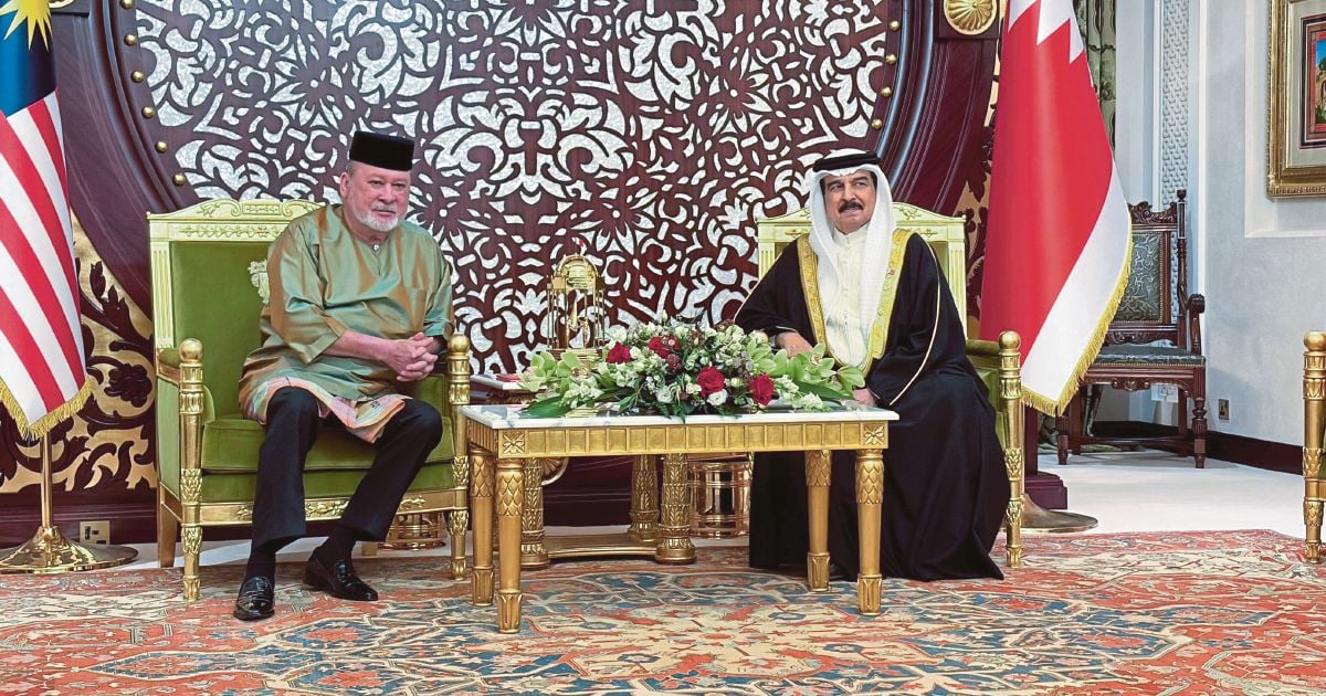 Sultan Ibrahim visits Bahrain's Interior Ministry