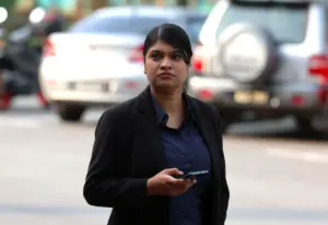 Suspended officer 'Inspector Sheila' pleads not guilty in court