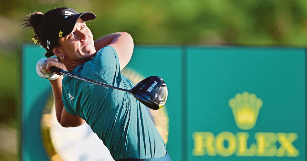 Sweden's Grant leads by one at LPGA Annika tournament