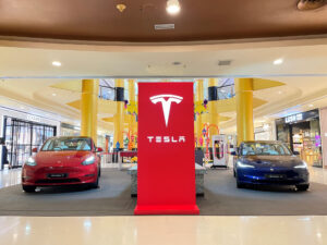 Tesla Supercharger Sunway Pyramid launch