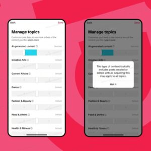 TikTok Akan Beri Pilihan Kawalan Seberapa Kerap Pengguna Ingin Lihat Kandungan Janaan AI